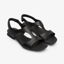 Camper Casi Myra Sandals Black - Womens Singapore POYOQM-989